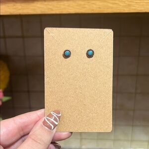 Turquoise Vintage Stud Earrings